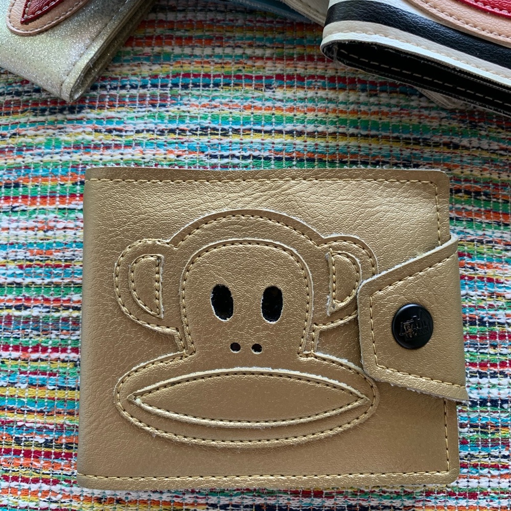 Paul Frank vintage gold wallet